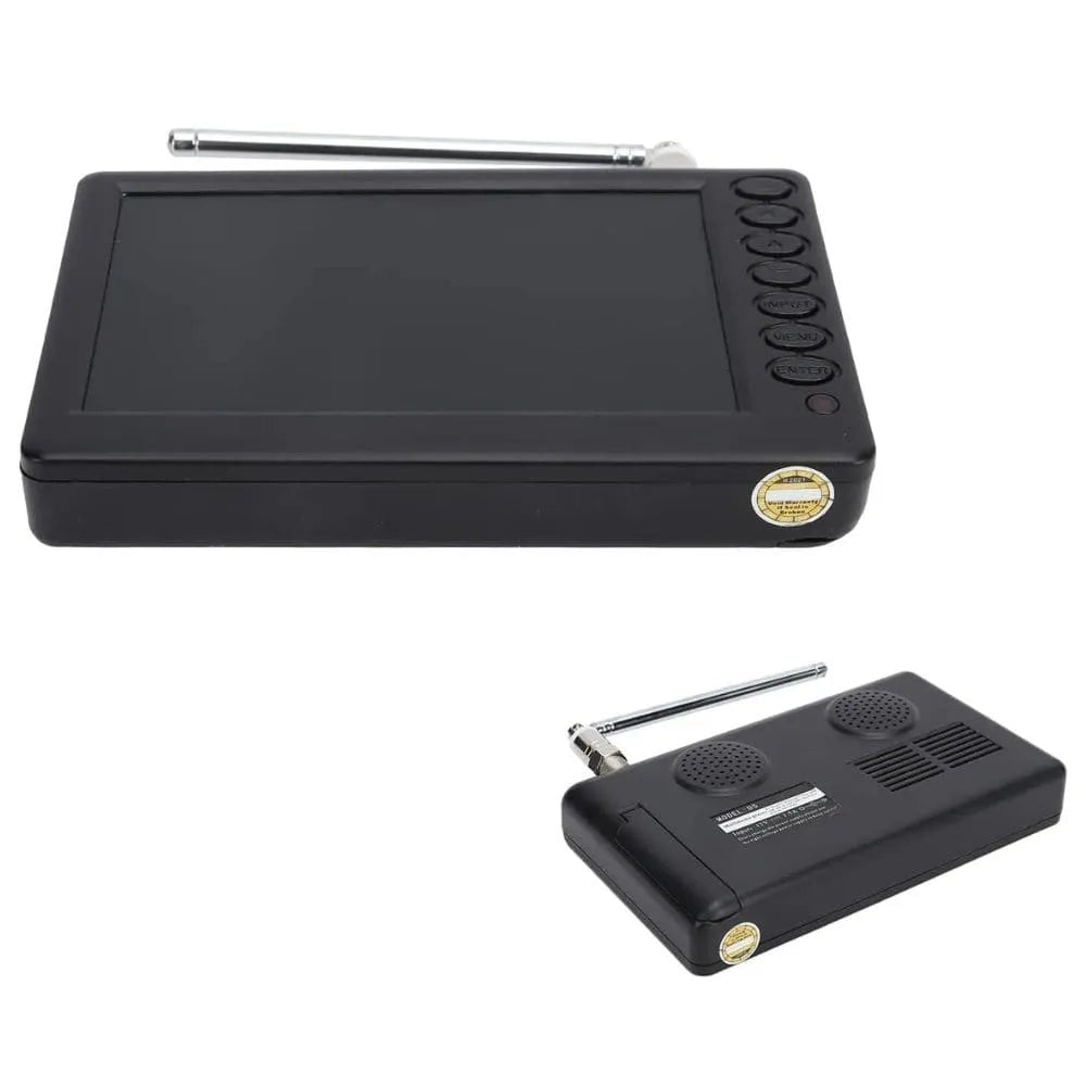 Mini TV Digital Portátil com Tela Integrada para Sinal Digital